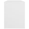 vidaXL Dressing Stool White 70x35x45 cm Engineered Wood