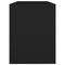 vidaXL Dressing Stool Black 70x35x45 cm Engineered Wood