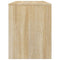 vidaXL Dressing Stool Sonoma Oak 70x35x45 cm Engineered Wood