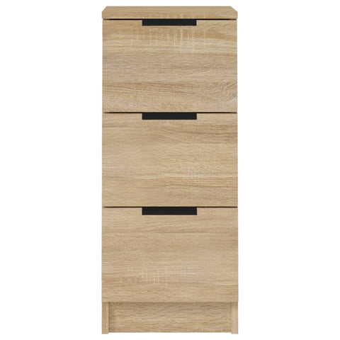 vidaXL Sideboard Sonoma Oak 30x30x70 cm Engineered Wood