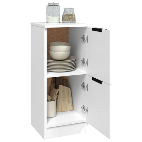 vidaXL Sideboard White 30x30x70 cm Engineered Wood