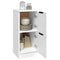 vidaXL Sideboard White 30x30x70 cm Engineered Wood