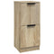 vidaXL Sideboard Sonoma Oak 30x30x70 cm Engineered Wood