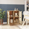 vidaXL Sideboards 2 pcs Sonoma Oak 30x30x70 cm Engineered Wood