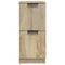 vidaXL Sideboards 2 pcs Sonoma Oak 30x30x70 cm Engineered Wood