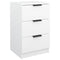 vidaXL Bedside Cabinet White 40x36x65 cm