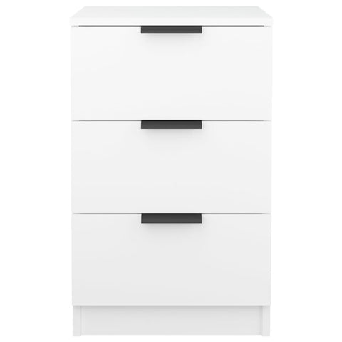 vidaXL Bedside Cabinet White 40x36x65 cm