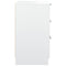 vidaXL Bedside Cabinet White 40x36x65 cm