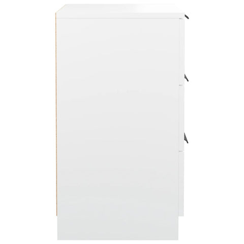 vidaXL Bedside Cabinets 2 pcs White 40x36x65 cm