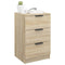 vidaXL Bedside Cabinets 2 pcs Sonoma Oak 40x36x65 cm