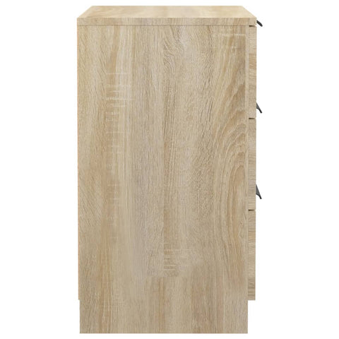 vidaXL Bedside Cabinets 2 pcs Sonoma Oak 40x36x65 cm