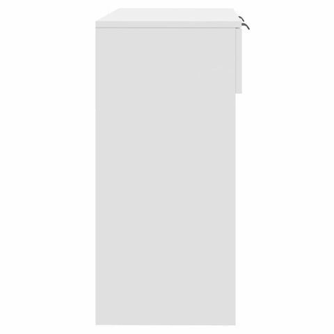 vidaXL Console Table White 90x36x75 cm Engineered Wood