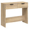 vidaXL Console Table Sonoma Oak 90x36x75 cm Engineered Wood