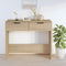 vidaXL Console Table Sonoma Oak 90x36x75 cm Engineered Wood