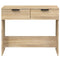 vidaXL Console Table Sonoma Oak 90x36x75 cm Engineered Wood