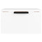 vidaXL Wall-mounted Bedside Cabinet White 34x30x20 cm