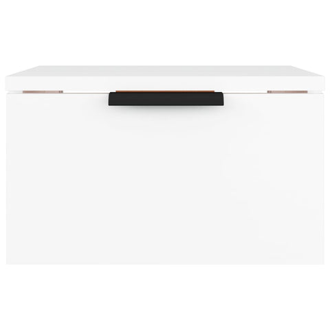 vidaXL Wall-mounted Bedside Cabinets 2 pcs White 34x30x20 cm