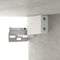 vidaXL Wall-mounted Bedside Cabinet Concrete Grey 34x30x20 cm