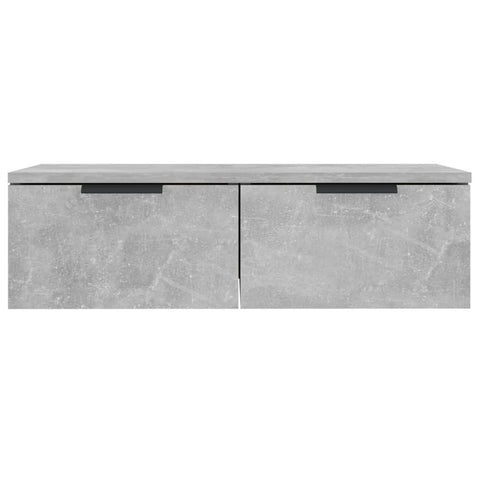 vidaXL Wall Cabinet Concrete Grey 68x30x20 cm Engineered Wood