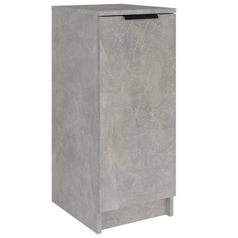 vidaXL Shoe Cabinet Concrete Grey 30x35x70 cm Engineered Wood