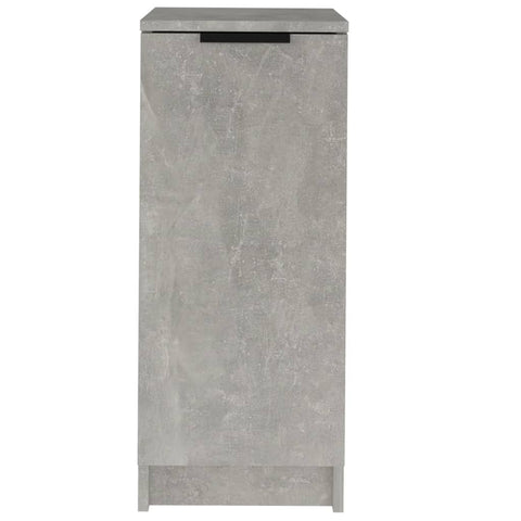 vidaXL Shoe Cabinet Concrete Grey 30x35x70 cm Engineered Wood