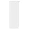 vidaXL Shoe Cabinet White 59x35x100.5 cm Engineered Wood