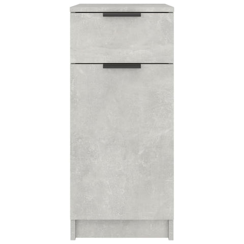 vidaXL Desk Cabinet Concrete Grey 33.5x50x75 cm Engineered Wood
