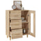 vidaXL Sideboard Sonoma Oak 69,5x34x90 cm Engineered Wood