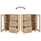 vidaXL Sideboard Sonoma Oak 69,5x34x90 cm Engineered Wood