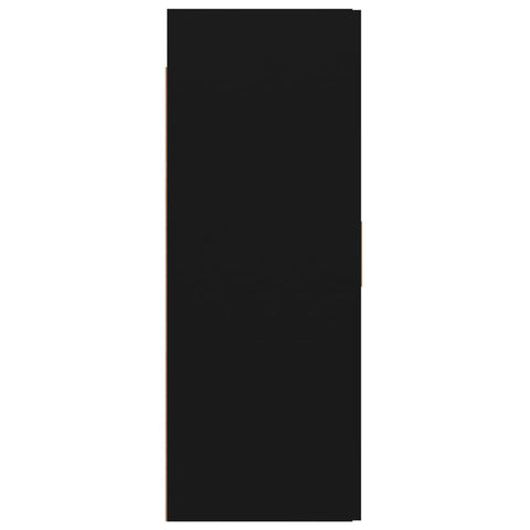 vidaXL Hanging Wall Cabinet Black 69.5x34x90 cm