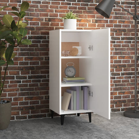 vidaXL Sideboard White 34.5x34x90 cm Engineered Wood