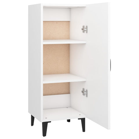 vidaXL Sideboard White 34.5x34x90 cm Engineered Wood