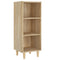 vidaXL Sideboard Sonoma Oak 34.5x32.5x90 cm Engineered Wood