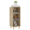 vidaXL Sideboard Sonoma Oak 34.5x32.5x90 cm Engineered Wood