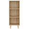 vidaXL Sideboard Sonoma Oak 34.5x32.5x90 cm Engineered Wood