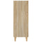 vidaXL Sideboard Sonoma Oak 34.5x32.5x90 cm Engineered Wood
