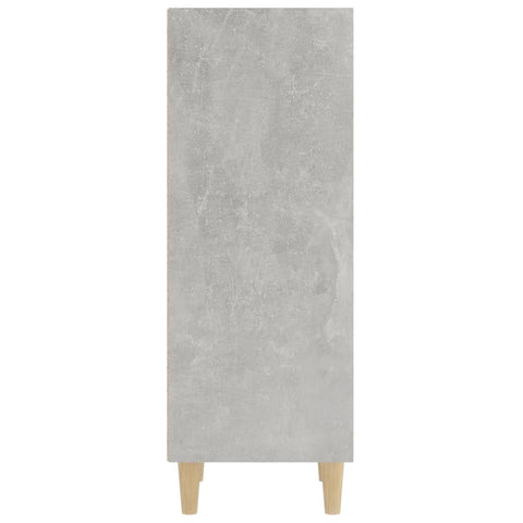 vidaXL Sideboard Concrete Grey 34.5x32.5x90 cm Engineered Wood