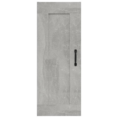 vidaXL Hanging Cabinet Concrete Grey 35x34x90 cm Engineered Wood