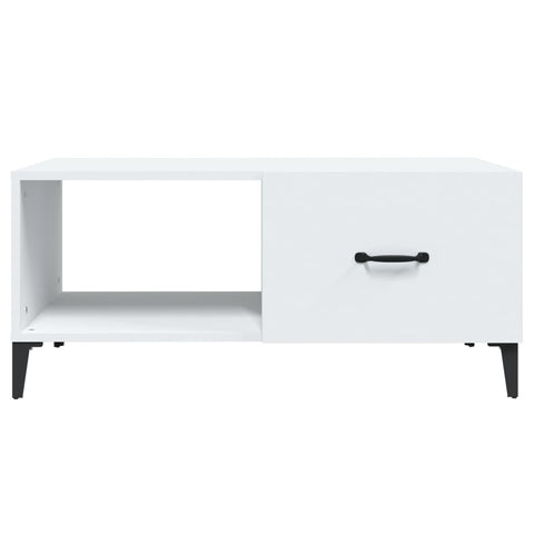 vidaXL Coffee Table White 90x50x40 cm Engineered Wood