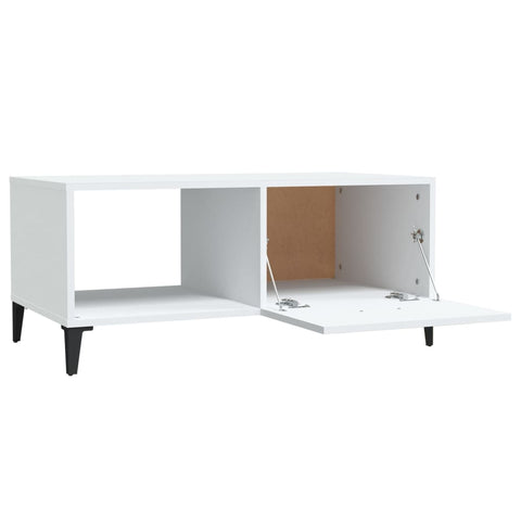 vidaXL Coffee Table White 90x50x40 cm Engineered Wood