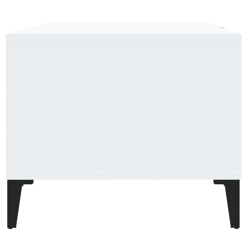 vidaXL Coffee Table White 90x50x40 cm Engineered Wood