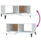 vidaXL Coffee Table White 90x50x40 cm Engineered Wood