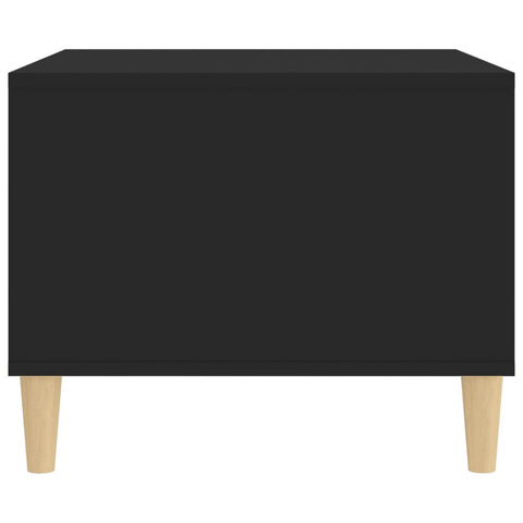 vidaXL Coffee Table Black 60x50x40 cm Engineered Wood