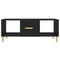 vidaXL Coffee Table Black 102x50x40 cm Engineered Wood