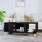 vidaXL Coffee Table Black 102x50x40 cm Engineered Wood
