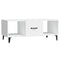 vidaXL Coffee Table White 102x50x40 cm Engineered Wood