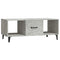 vidaXL Coffee Table Concrete Grey 102x50x40 cm Engineered Wood