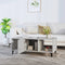 vidaXL Coffee Table Concrete Grey 102x50x40 cm Engineered Wood