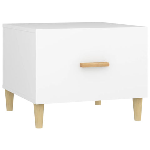 vidaXL Coffee Tables 2 pcs White 50x50x40 cm Engineered Wood