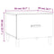 vidaXL Coffee Tables 2 pcs White 50x50x40 cm Engineered Wood